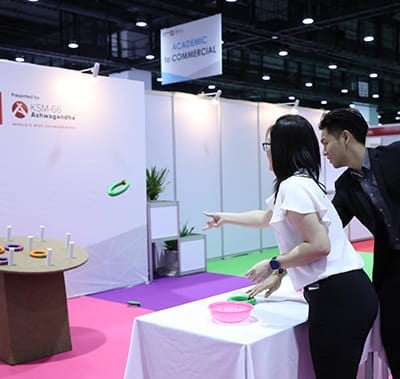 Vitafoods Asia exhibitor game