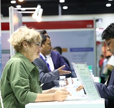 Visitor at Vitafoods Asia
