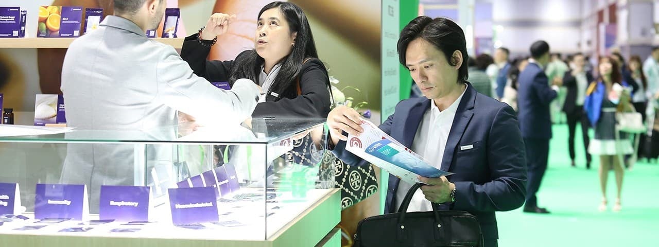 Attendee at Vitafoods Asia
